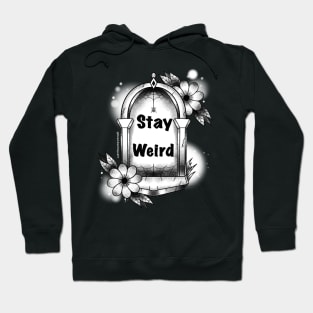 Stay Weird Tombstone Hoodie